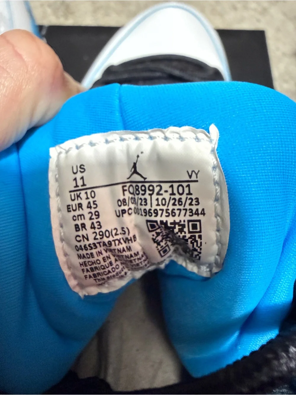 Air Jordan 9 Retro Powder Blue 2024 Size 11 New with Box